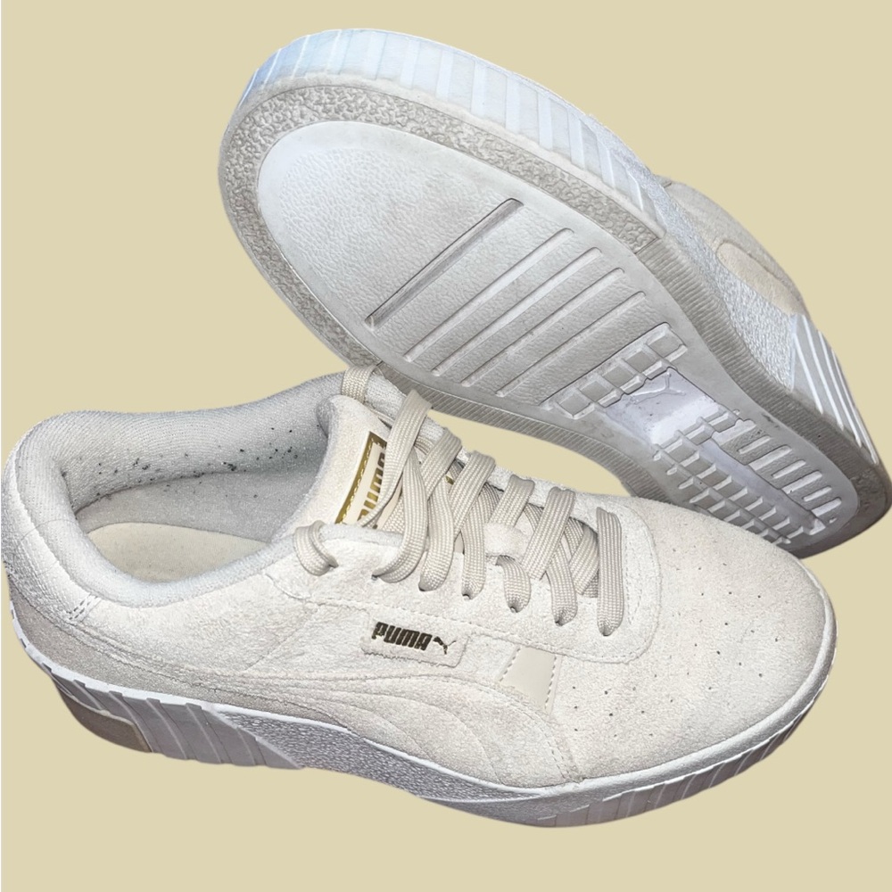 Puma Cali Wedge Tonal Sneakers - Picture 5 of 12